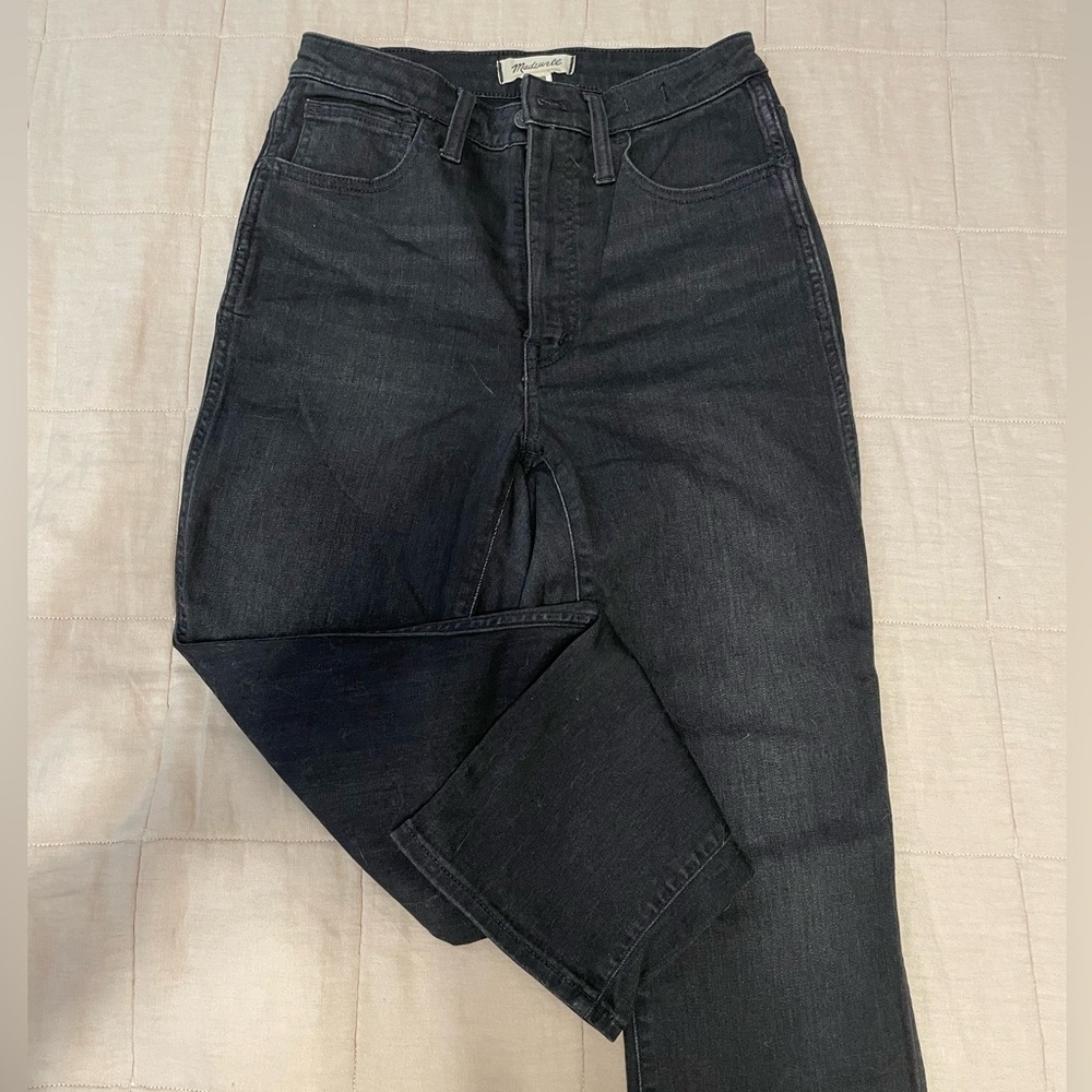 Madewell, Curvy High-Rise Slim Straight Jean, Size 28